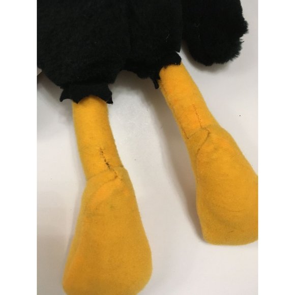 Daffy Duck Looney Tunes Warner Bros Ace Vintage 1997 12.5" Plush Stuffed Animal - Picture 4 of 5